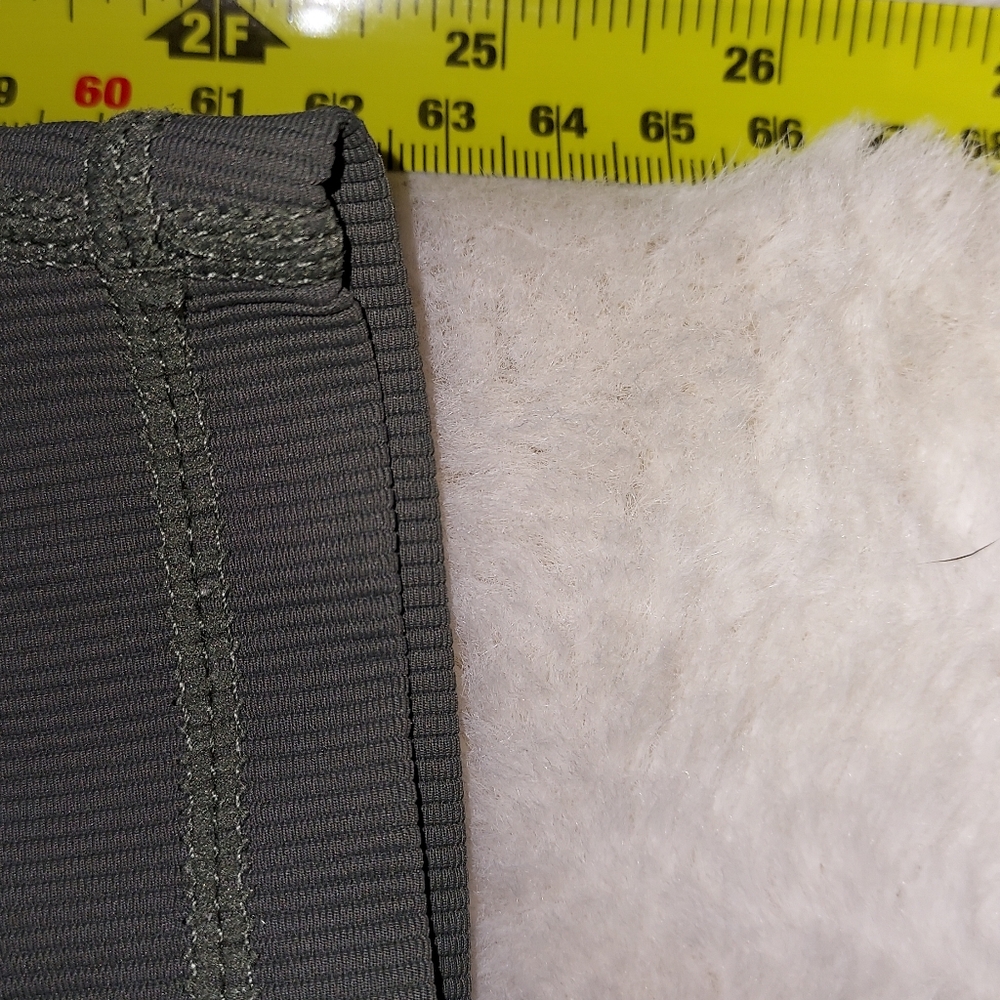 Wilo Ribbed High Rise Leggings Size S With Side Pockets - Picture 7 of 7